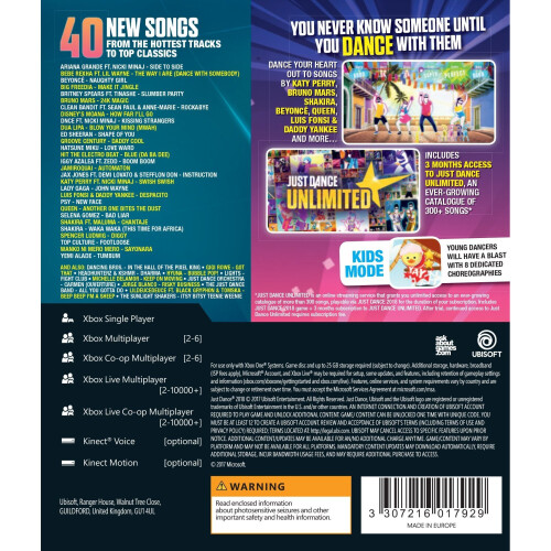 Just Dance 2018 (Xbox One) 2