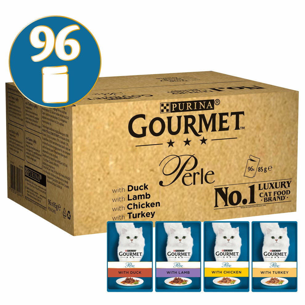 Purina Gourmet Perle Chef's Country Collection In Gravy, 96 X 85 G