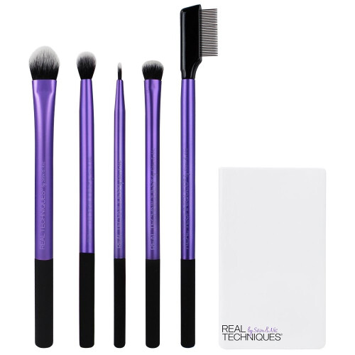 Real Techniques 6pc Real Techniques Enhanced Eye Set | Cruelty-Free Eyeshadow Brush Set 2