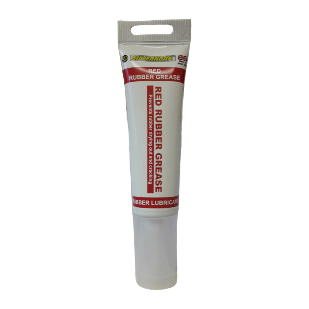 Silverhook Sgpgt80 Rubber Grease Tube 80Ml Red 5036029521948