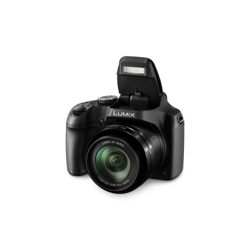 Refurbished Panasonic DCFZ82EBK 60x Optical Zoom Lumix Digital Camera