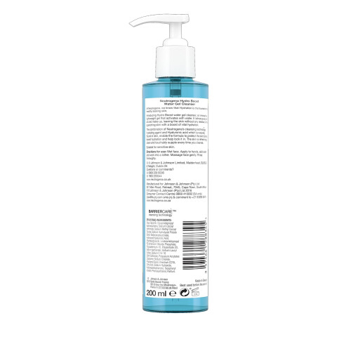 Neutrogena Neutrogena Hydro Boost Cleanser Water Gel 200 ml 1
