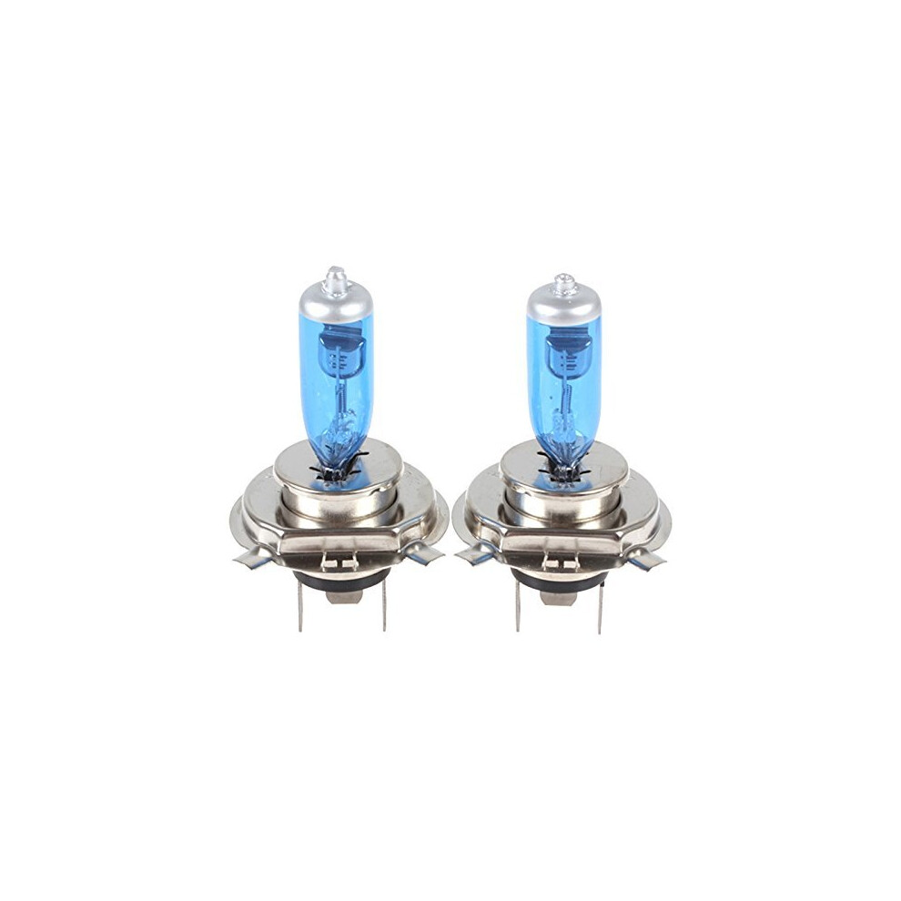 Super Bright 100W 6000K White12v Head Bulb 2X H4 Halogen Xenon Light 711301406742
