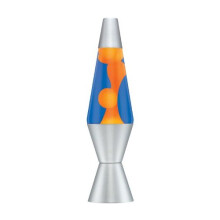 Lava Lamp 14.5 Inch Lamp In Orange/Blue, Aluminium,