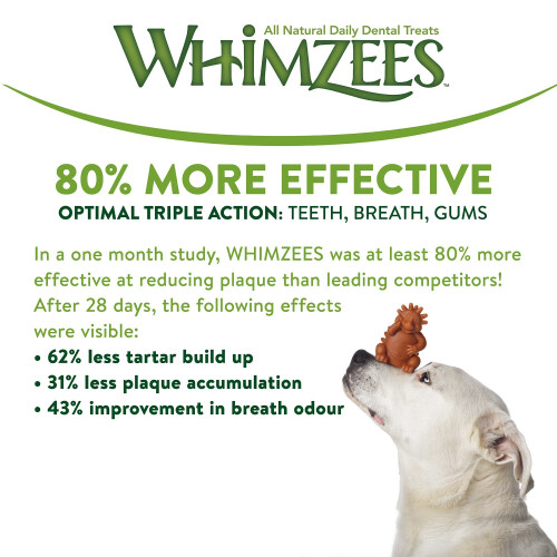 Whimzees Whimzees Dog Treat, Rice Bone, 9 pieces 2
