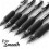 Zebra Z-Grip Smooth - Retractable Ballpoint Pen - Pack of 6 - Black 1