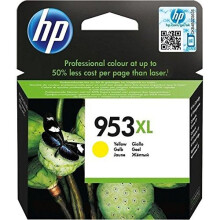 HP 953XL Cartouche d'encre jaune grande capacité authentique (F6U18AE) pour HP Officejet Pro 8210/8710/8720/8730/8746