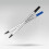 Parker Parker Rollerball Pen Refill Medium Nib Black, Pack of 2 6