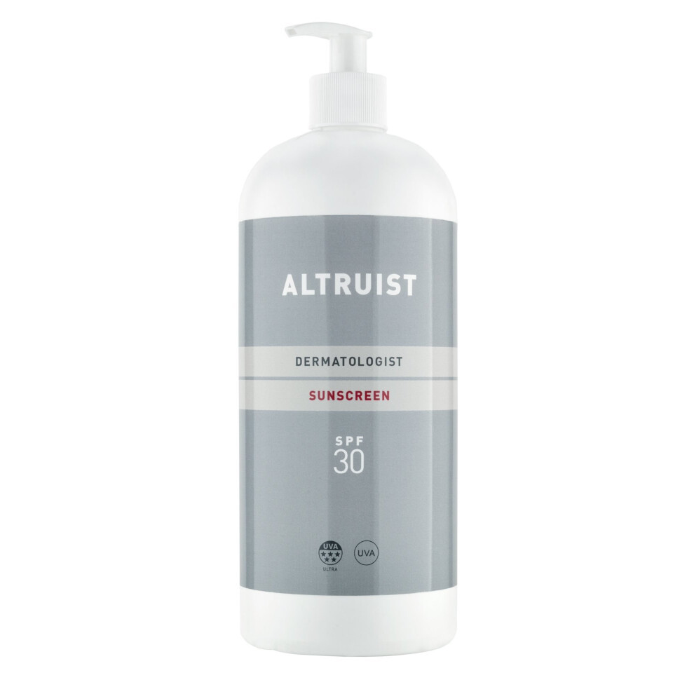 Altruist Dermatologist Sunscreen SPF 30-5 star ultra UVA protection, 1 Litre