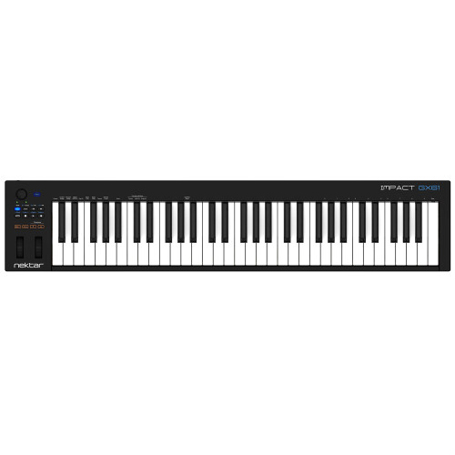 Nektar Impact GX61 USB MIDI Controller Keyboard with DAW Integration