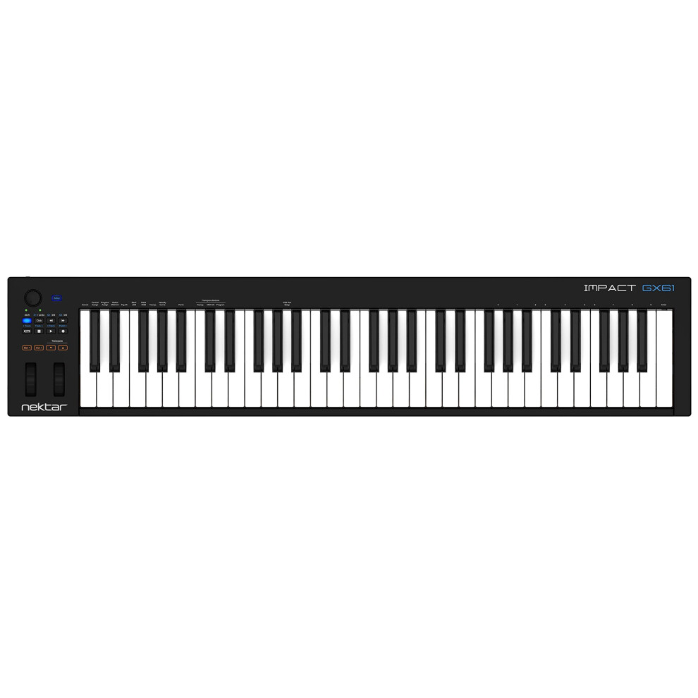 Nektar Impact GX61 USB MIDI Controller Keyboard with DAW Integration
