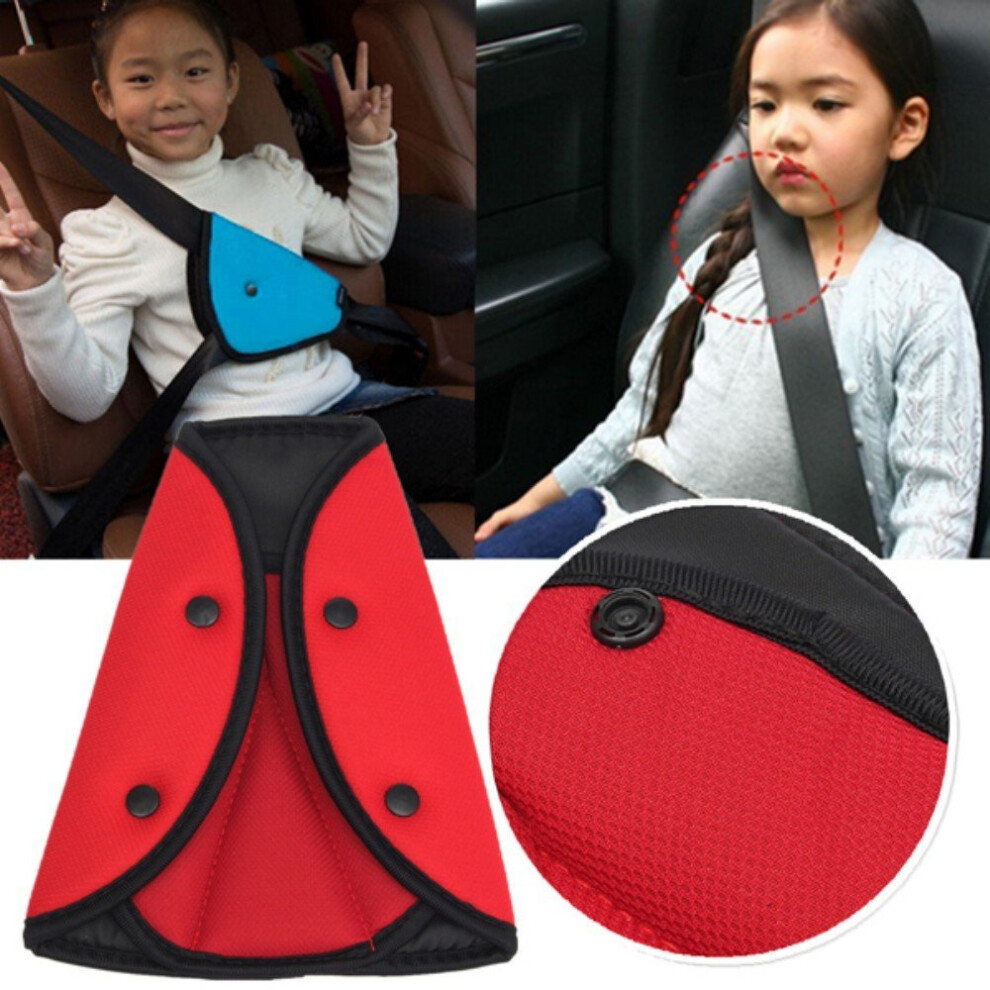 Kungfu-Mall Kungfu Mall Baby Kid Seat Belt Seatbelt Clip Seat Belt Adjustable Knob Belt Child Car Safety Cover Harness Strap Cars Adjuster Pad