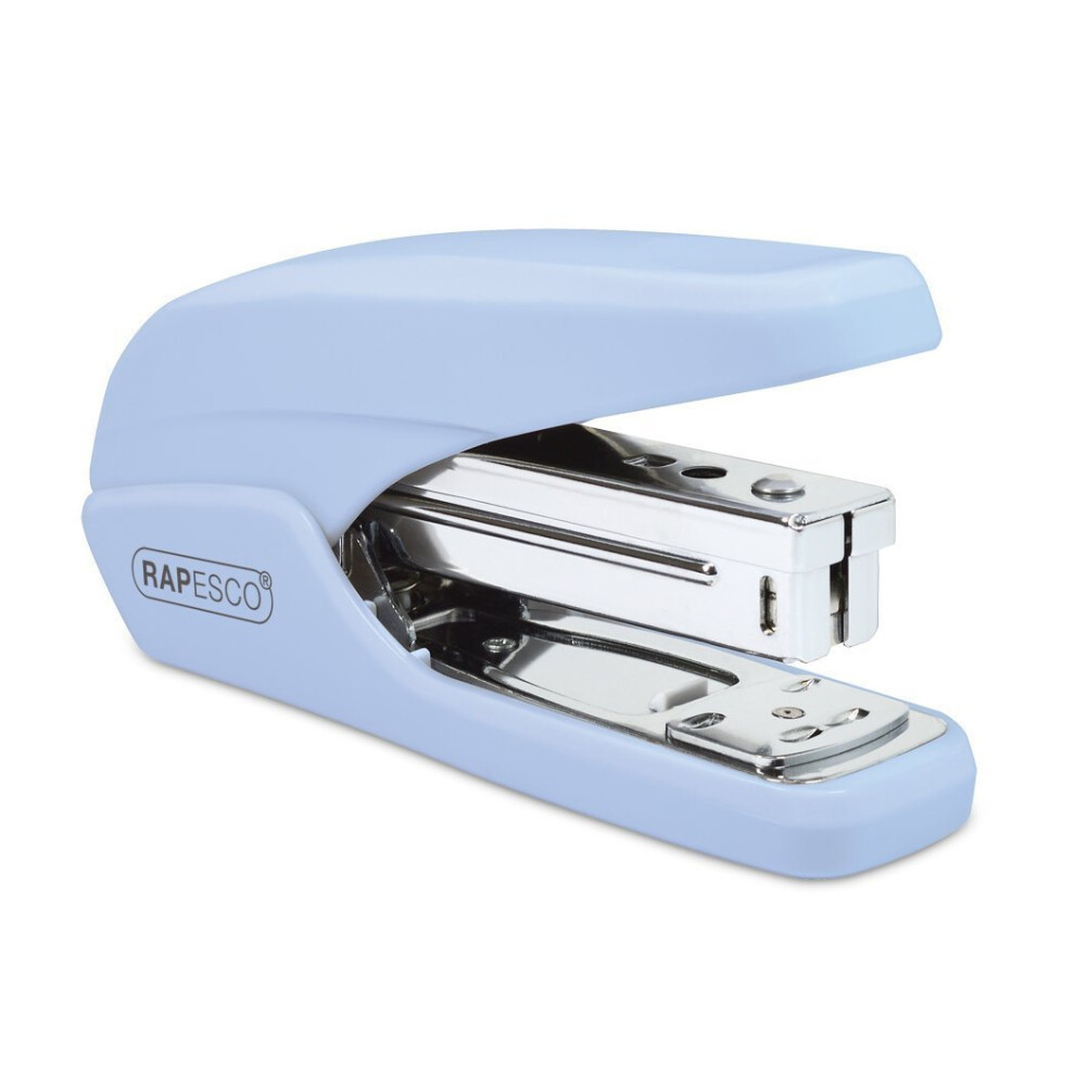 Rapesco 1340 X5-25ps Stapler, Less Effort, 25 Sheet Capacity - Powder Blue