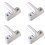 4pcs Sash Blocker Window Jammer - White - Extra Security for UPVC Door / Window Restrictor Lock 1
