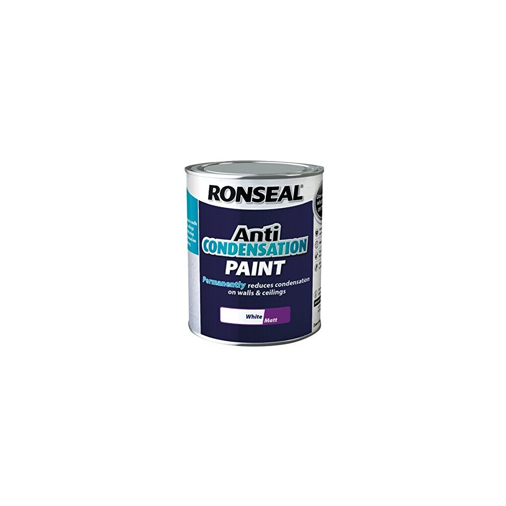 Ronseal ACPWM750 Anti Condensation Paint White Matt 750ml on OnBuy