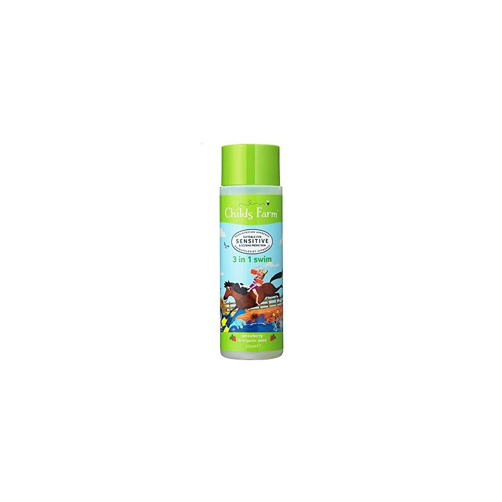 Childs Farm 3 in 1 swim strawberry & organic mint 250ml