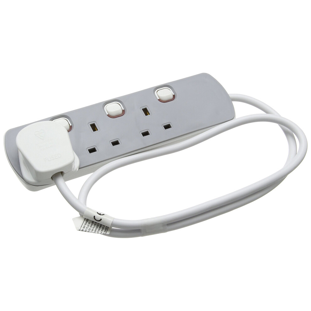 pro-elec PL13079 1 m 3 Gang Switch