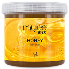 Mylee Honey Soft Creme Wax for Sensitive Skin 425g, Microwavable & Wax Heater Friendly, Ideal for All Body Area Stubborn Coarse Hair Removal