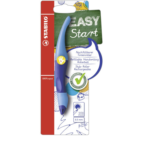 STABILO EASYoriginal Handwriting Pen Left Handed - Dark/Light Blue