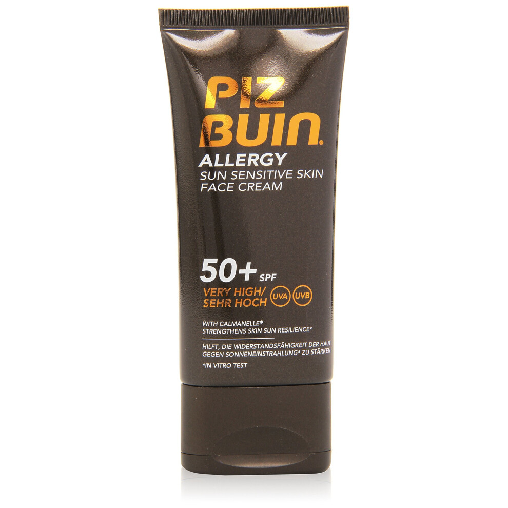 Piz Buin Allergy Sun Sensitive Skin Face Cream Spf50 50ml