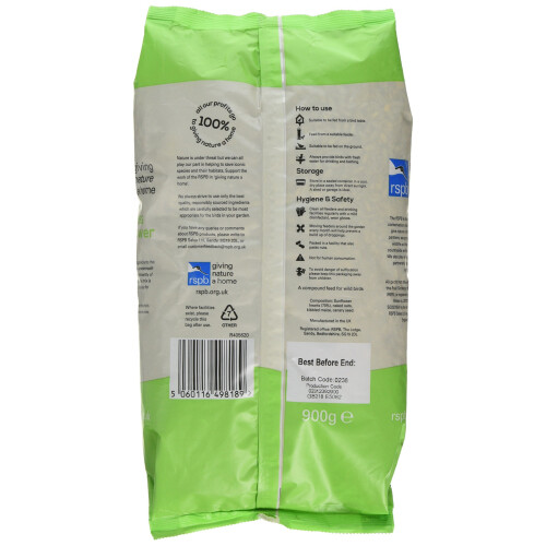 RSPB 900 g No Mess Sunflower Seed Mix 2