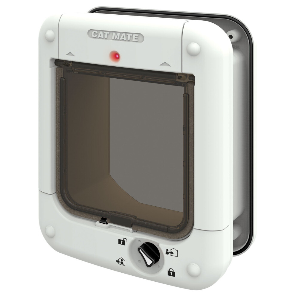 Cat Mate 360W Microchip Cat Flap - White