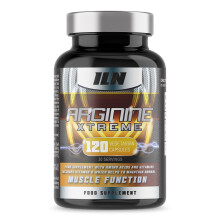 Iron Labs Nutrition, Arginine Xtreme - 2,600mg x 30 Day Supply - L-Arginine Supplement with Vitamin D for Normal Muscle Function (120 Capsules)