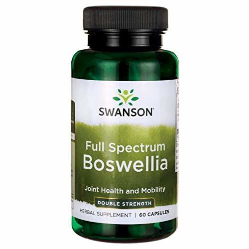 Swanson Full Spectrum Boswellia Double Strength Capsules, 800 mg, Pack of 60 Capsules