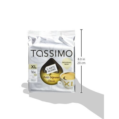 Tassimo L'OR XL Classique Coffee Pods (Pack of 5, 80 pods in total, 80 ...