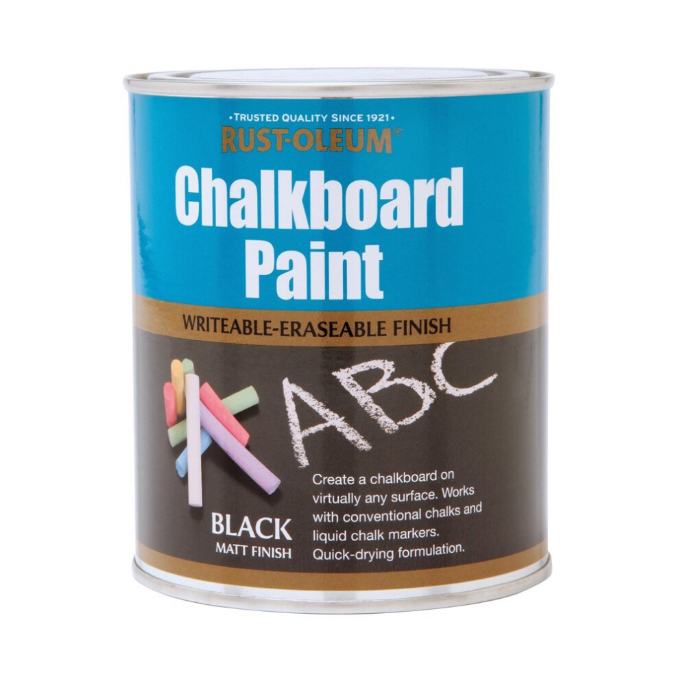 Rust-Oleum 750ml Chalkboard Paint - Black