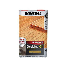 Ronseal RSLUDON5L 5L Ultimate Protection Decking Oil - Natural