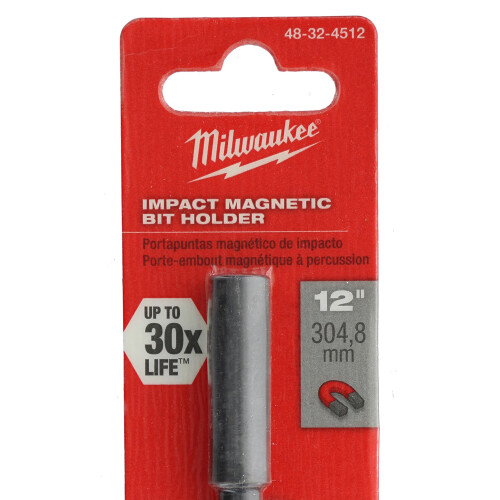Milwaukee Milwaukee Shockwave magnetic bit holder 305mm 48-32-4512 2