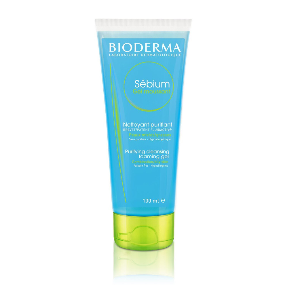 Bioderma - Sebium Gel Moussant Purifying Cleansing Foaming Gel Tube (100 ml)