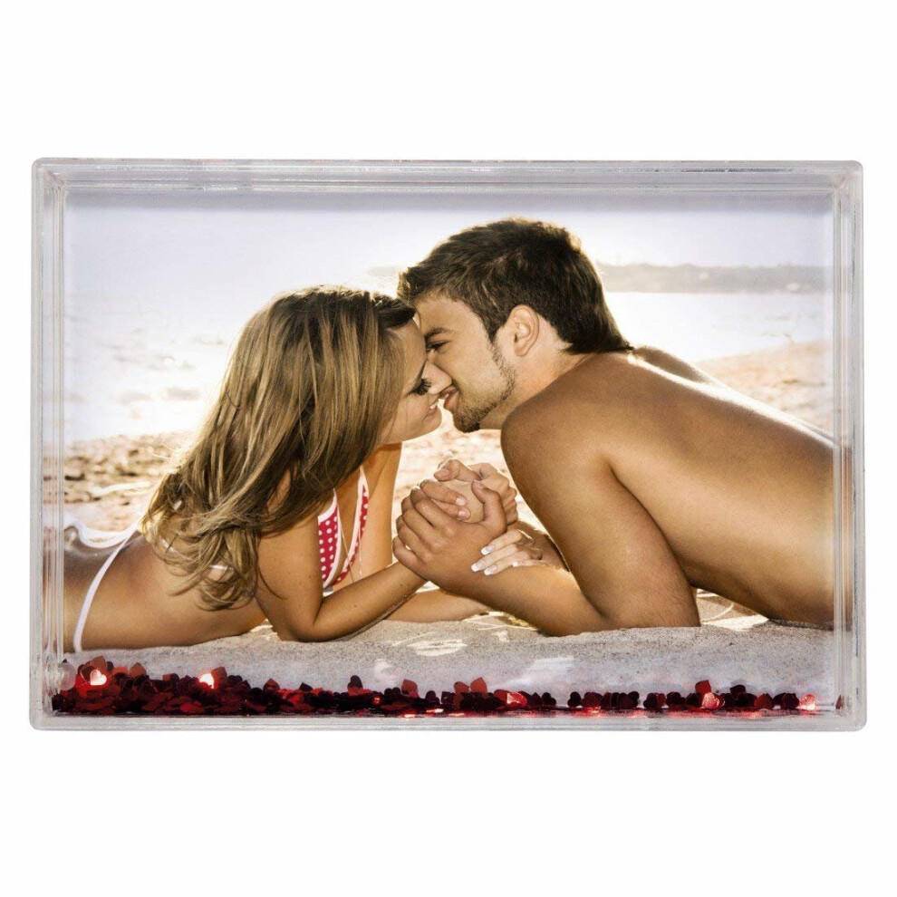 Hama 10 x 15 cm Amore Acrylic Photo Frame, Transparent