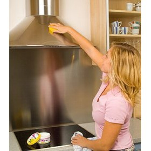 Biomex Miracle Kitchen & Bathroom Multi Surface Cleaner & Sponge, 300g 2