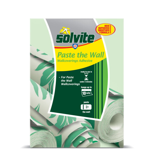 Solvite Paste the Wall 10 Roll Dec Box Ref 1584714