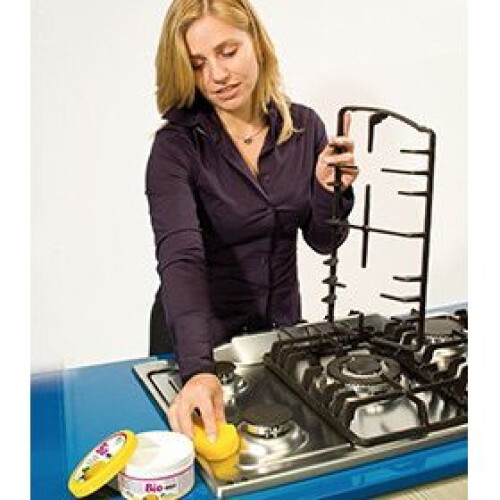 Biomex Miracle Kitchen & Bathroom Multi Surface Cleaner & Sponge, 300g 1