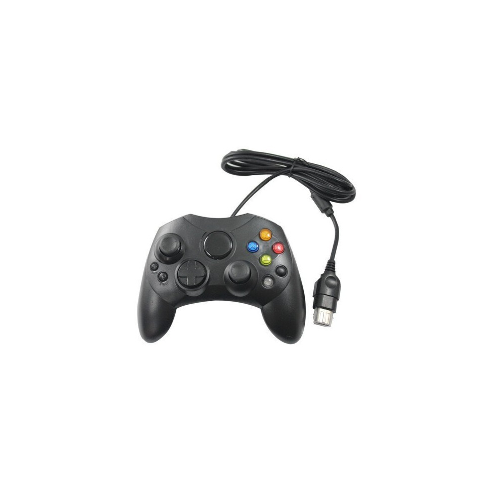 Ostent Wired Controller Gamepad Joystick S Type 2 A Compatible For Microsoft Old Generation Xbox Console Video Games Color Black 609652478405
