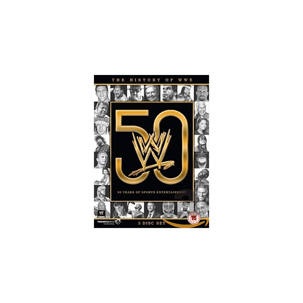 WWE: The History Of WWE: 50 Years Of Sports Entertainment (DVD)