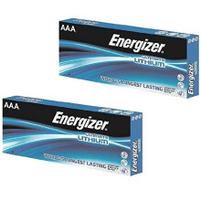 20 Energizer Ultimate Lithium Micro AAA Batteries 1.5 V 1260 mAh L92