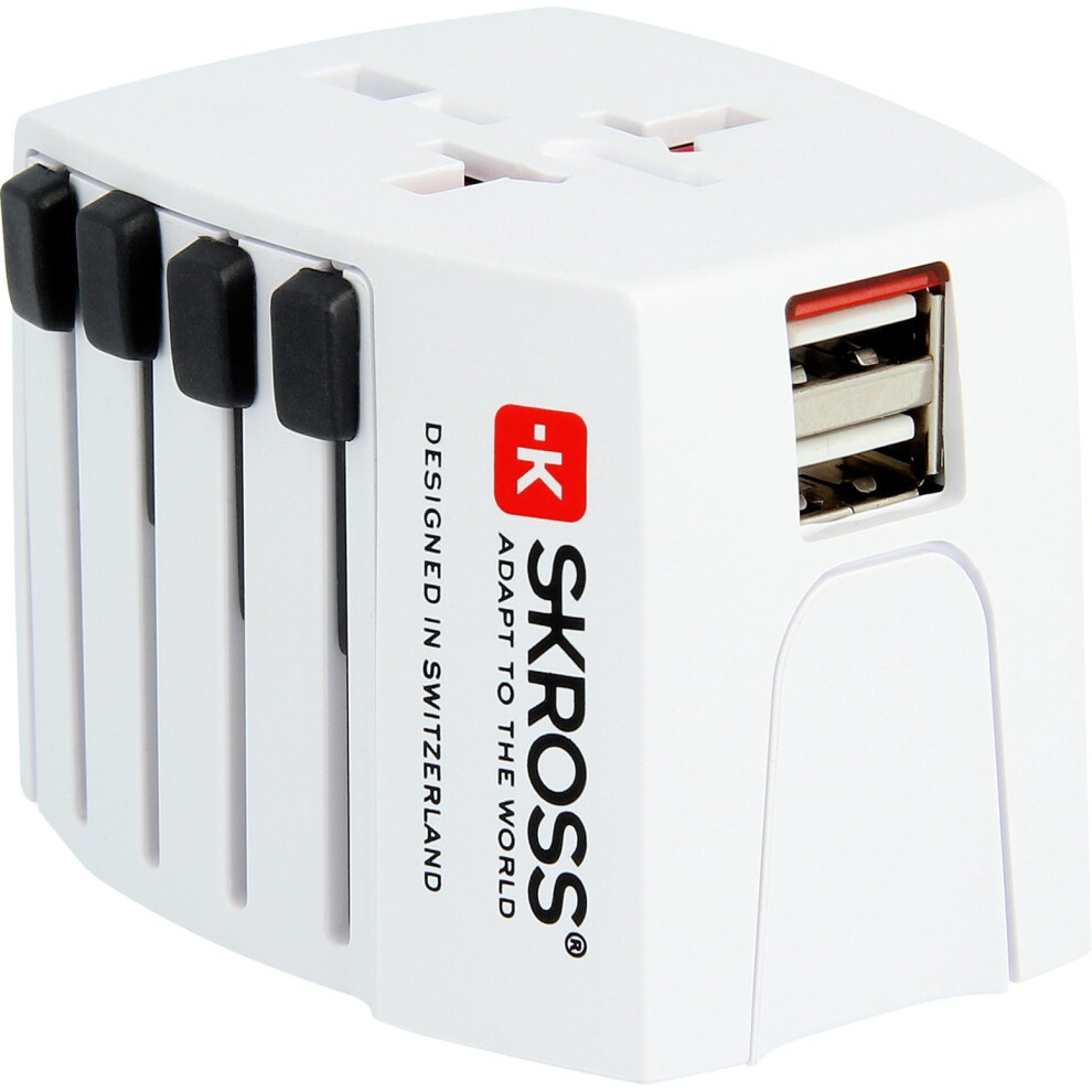 Skross World Travel Adapter Muv Usb 7640166320616