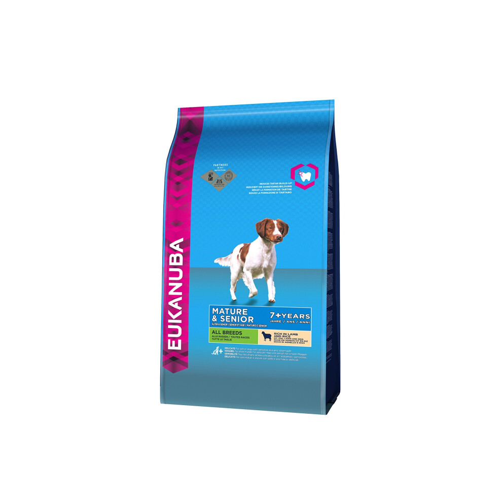 Eukanuba Dog Food Mature & Senior With Lamb & Rice 2,5kg