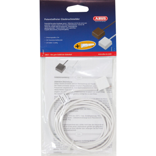 Abus ABUS 569852 GBM7300 W SB Potential-Free Glass Breakage Sensor