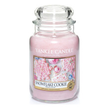 Yankee Candle Large Jar Candle, Snowflake Cookie