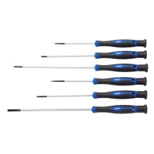 Draper PSS6XL Extra Long Precision Screwdriver Set, Blue