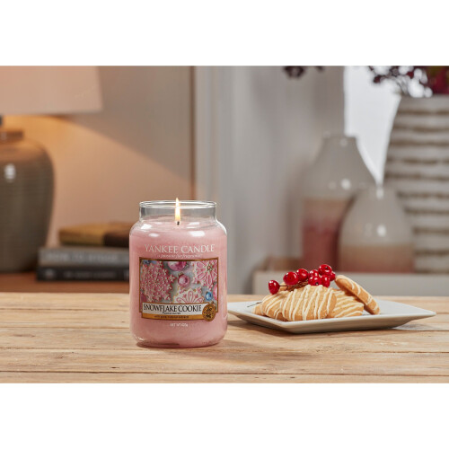Yankee Candle Yankee Candle Large Jar Candle, Snowflake Cookie 2