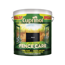 Cuprinol LMFCBL6L Less Mess Fence Care Black 6 Litre, 6l