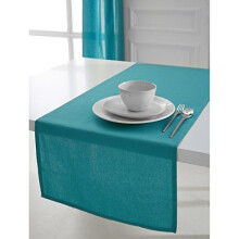 Today 257551 Cotton Table Runner, 50 x 150 cm, Cotton, Mer du Sud/Bleu, 50x150 cm