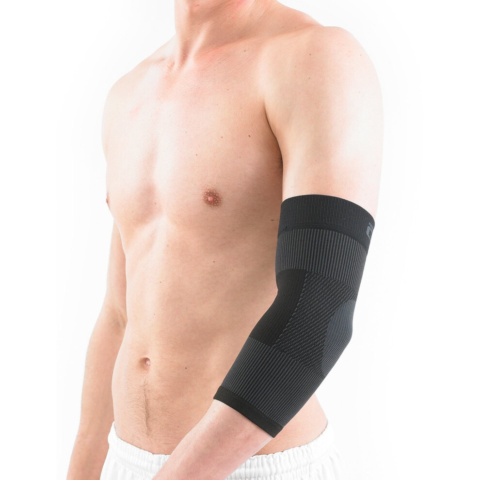 NEO G Airflow Elbow Support - X-LARGE - Black - Medical Grade Quality sleeve, Multi Zone Compression, lightweight, breathable, HELPS strains,...