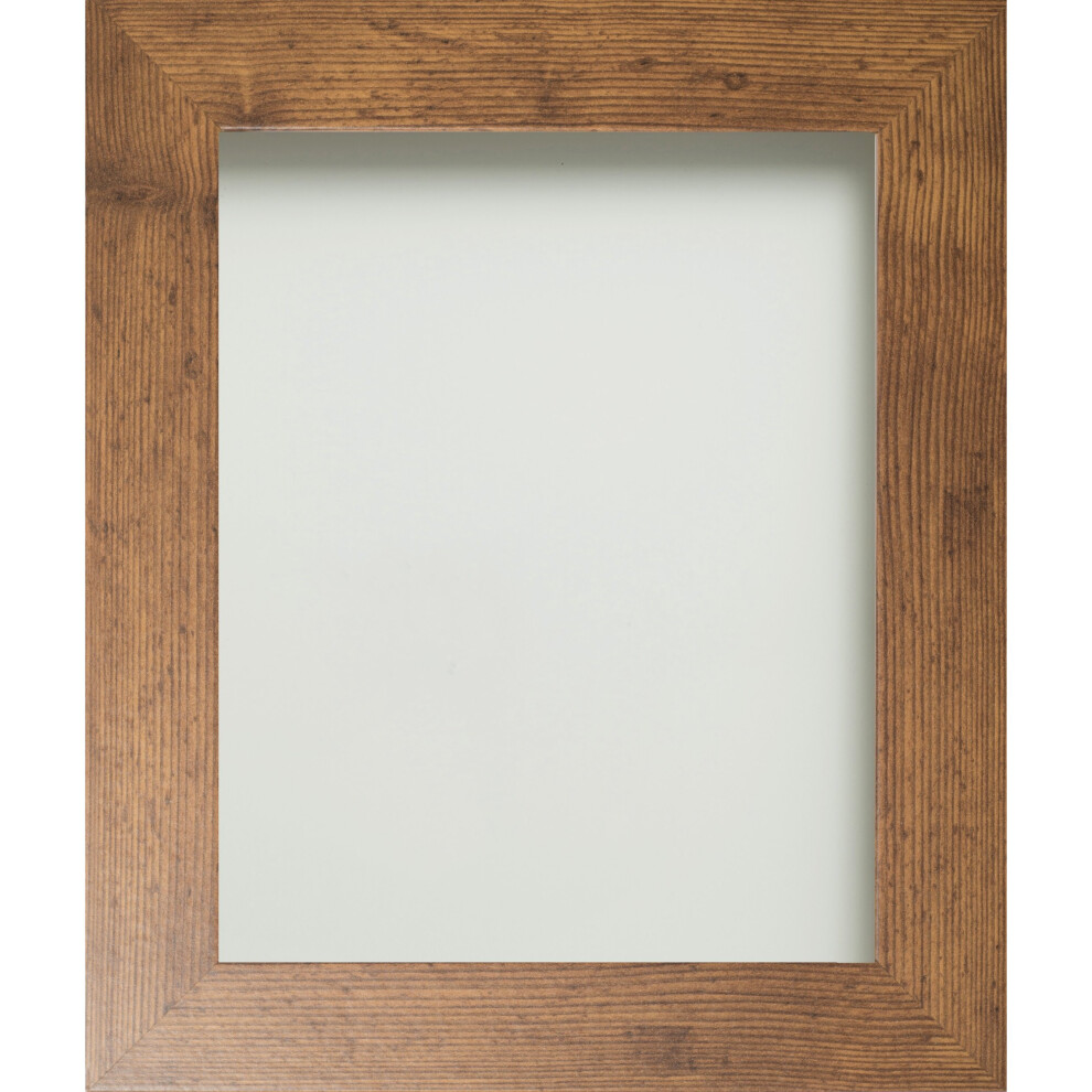 Frame Company Watson Range Rustic 12x8 Picture Frame - UK Made, Glass, Hanger - C-5055471378214